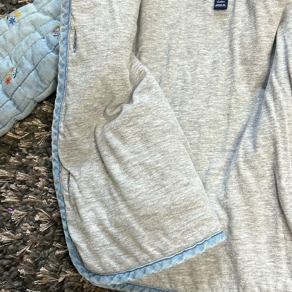 Gap 4T denim sweater jacket - Picture 6 of 6
